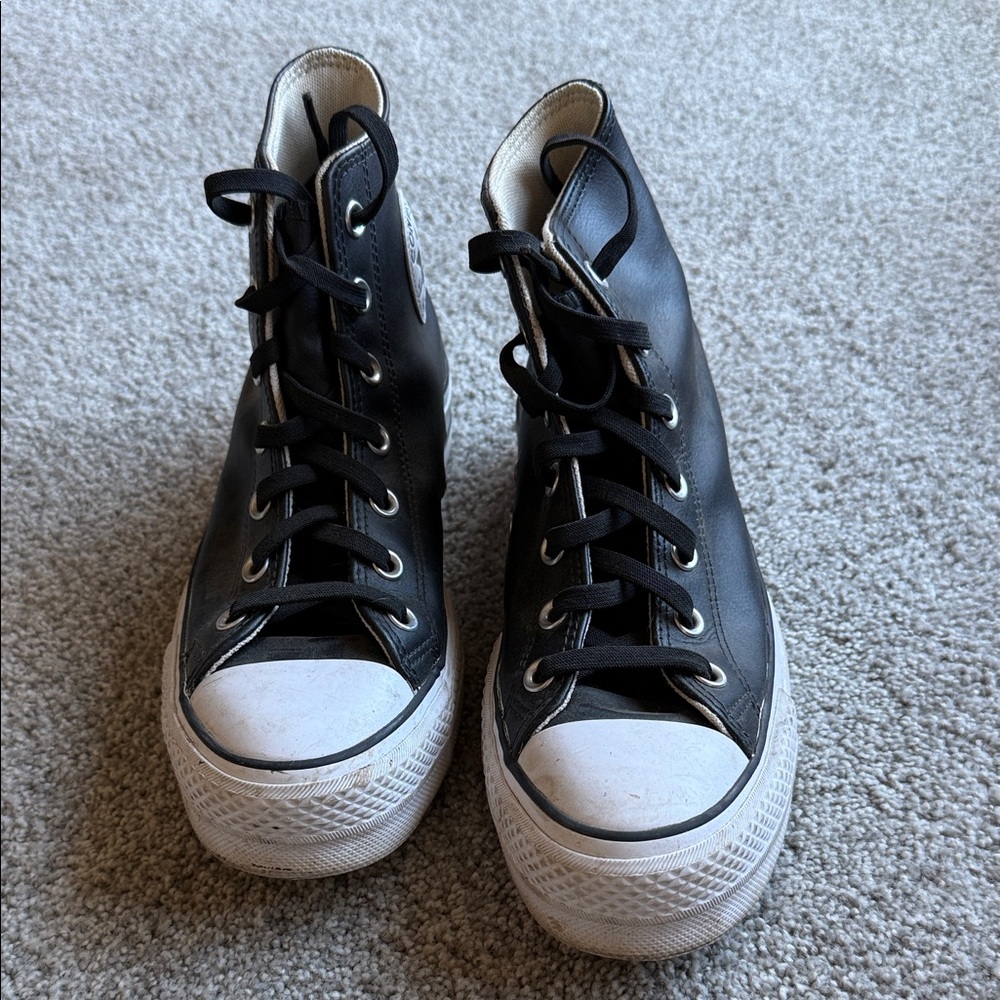 Converse high tops.